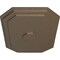 Ekena Millwork Felix Ceiling Medallion, Hand-Painted Warm Silver, 25 1/4"W x 17 1/4"H x 1 3/4"P CM25FEWSS - alternate 2